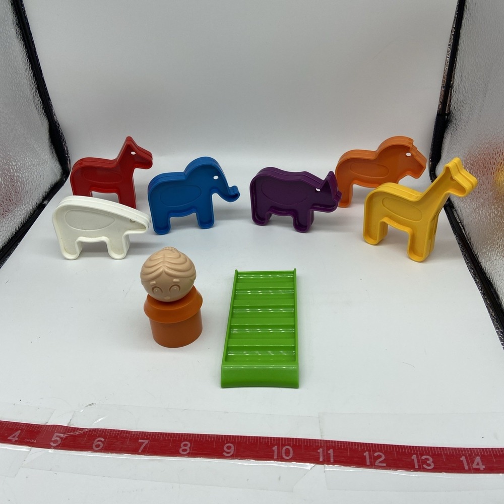 Tupperware Tuppertoys Replacement Noah's Ark Ladder Wife Rhino Elephant Horse